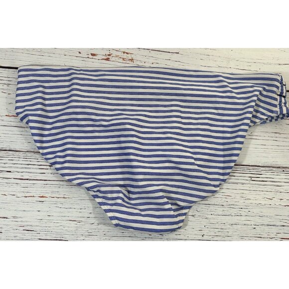 NEW Time and Tru Bikini Womens Plus Size 3X Swim Top & Bottoms Set Blue Stripes - Picture 5 of 14